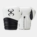 STING VIPER X BOXING GLOVES LACE UP - 14oz - WHITE/BLK/SILVER - 1039483