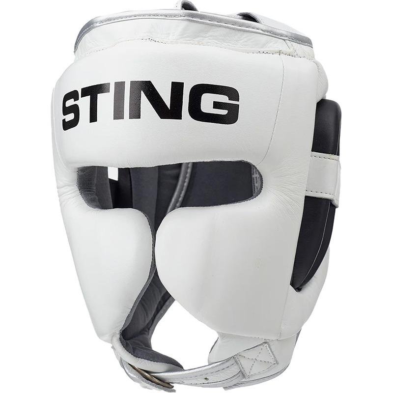 STING VIPER GEL FULL FACE HEAD GUARD - S - WHITE/BLACK - 1039698