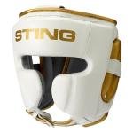 STING VIPER GEL FULL FACE HEAD GUARD - S - WHITE/BLACK - 1039698