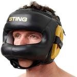 STING EVOLUTION FACE SHIELD - S - WHITE/BLACK/SILVER - 1039780