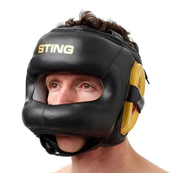 STING EVOLUTION FACE SHIELD - L - WHITE/BLACK/SILVER - 1039803