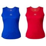 STING FEMALE JNR BOXING METTLE SINGLET - SIZE 14 - BLUE - JF-ST1027-BL14