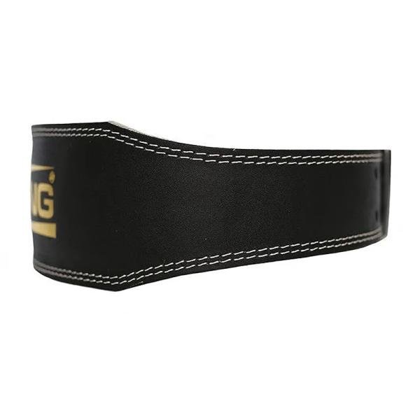 STING ECO LEATHER LIFTING BELT 4INCH - S - BLACK / GOLD - S10W-BS41