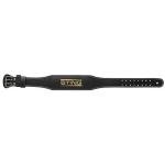 STING ECO LEATHER LIFTING BELT 4INCH - S - BLACK / GOLD - S10W-BS41