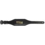 STING ECO LEATHER LIFTING BELT 6INCH - S - BLACK / GOLD - S10W-BS61