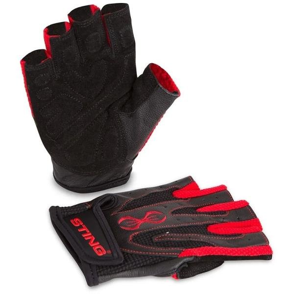 STING ATOMIC TRAINING GLOVE - L - BLACK / RED - S10W-GA13