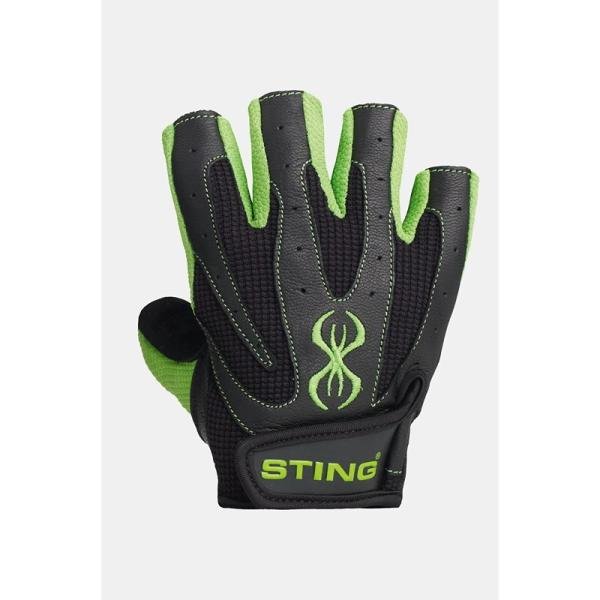 STING ATOMIC TRAINING GLOVE - M - BLACK / GREEN - S10W-GA62