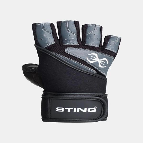 STING EVO7 TRAINING GLOVE WRIST WRAP - XL - BLACK - S10W-GE74