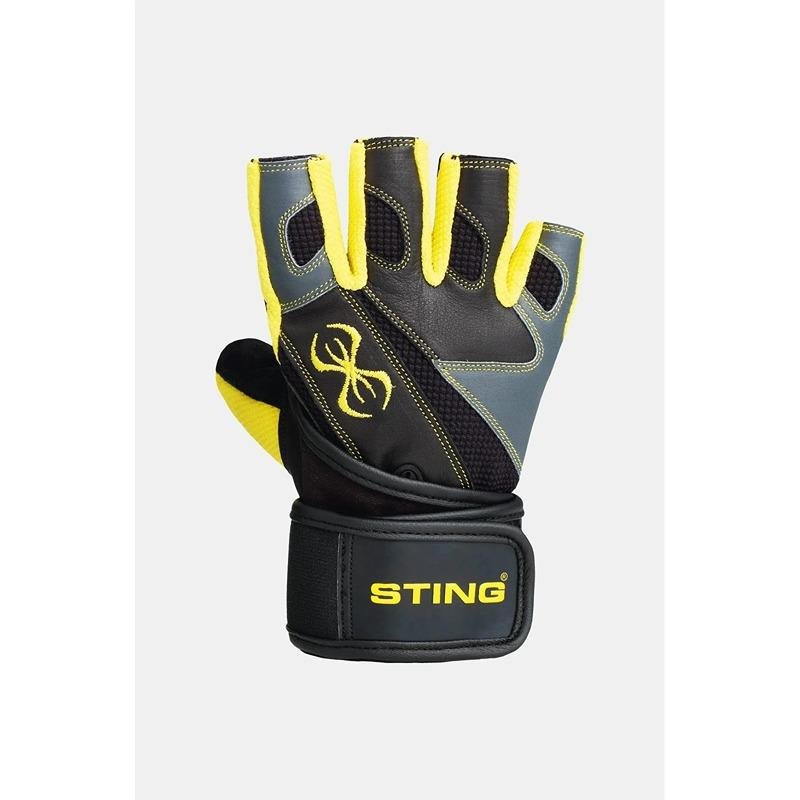 STING C4 CARBINE TRAINING GLOVE - S - BLACK / YELLOW - S13C-4051