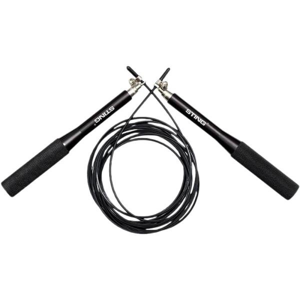 STING VIPER CROSS TRAIN SPEED ROPE - 12FT - BLACK - S13S-VPC0