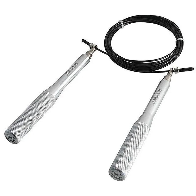 STING VIPER CROSS TRAIN SPEED ROPE - 12FT - SILVER - S13S-VPC1