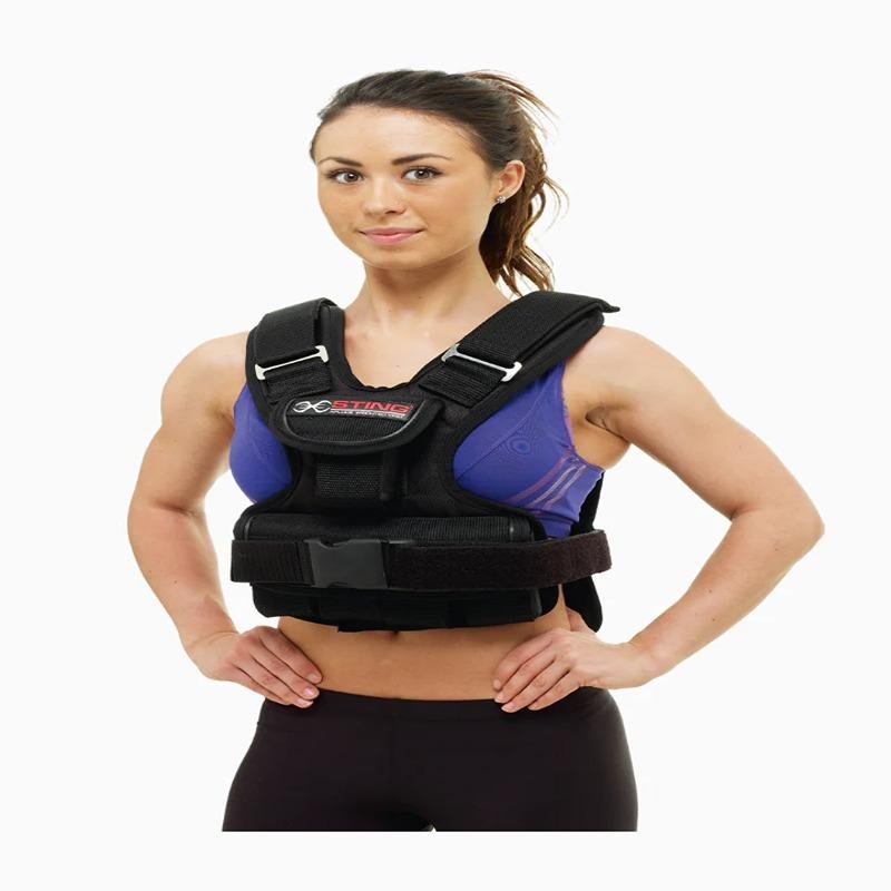 STING XPLODE WEIGHTED VEST LADIES 10 KG 11 POCKETS - STANDARD - BLACK - S13V-XF33
