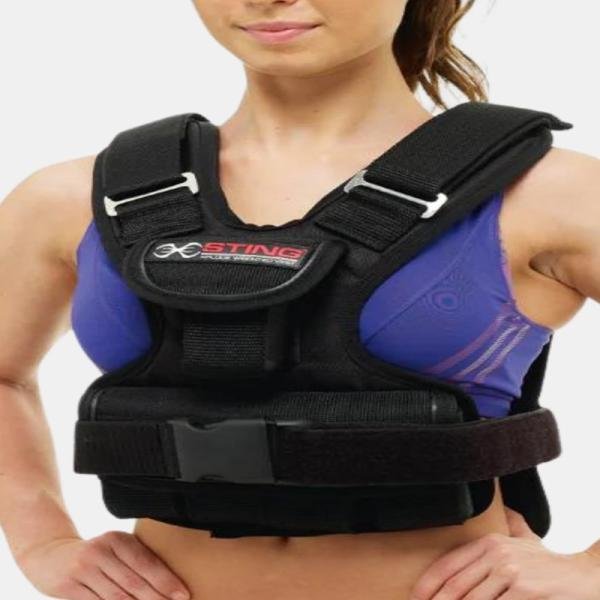 STING XPLODE WEIGHTED VEST LADIES 10 KG 11 POCKETS - STANDARD - BLACK - S13V-XF33
