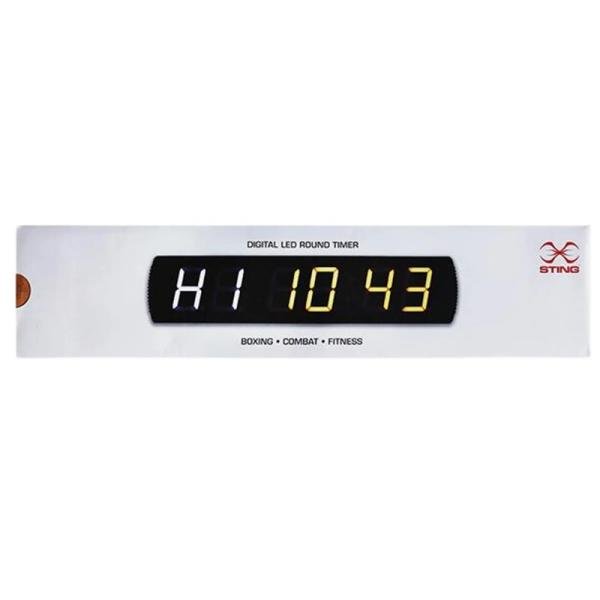 STING DIGITAL LED ROUND TIMER - STANDARD - BLACK - S15S-TIME