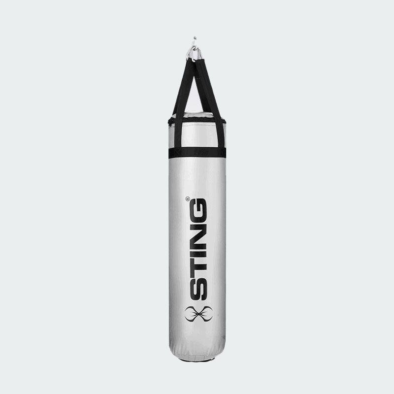 STING PRO SERIES FOAM LINED PUNCH BAG - 5FT / 150CM - SILVER - S17B-P3515