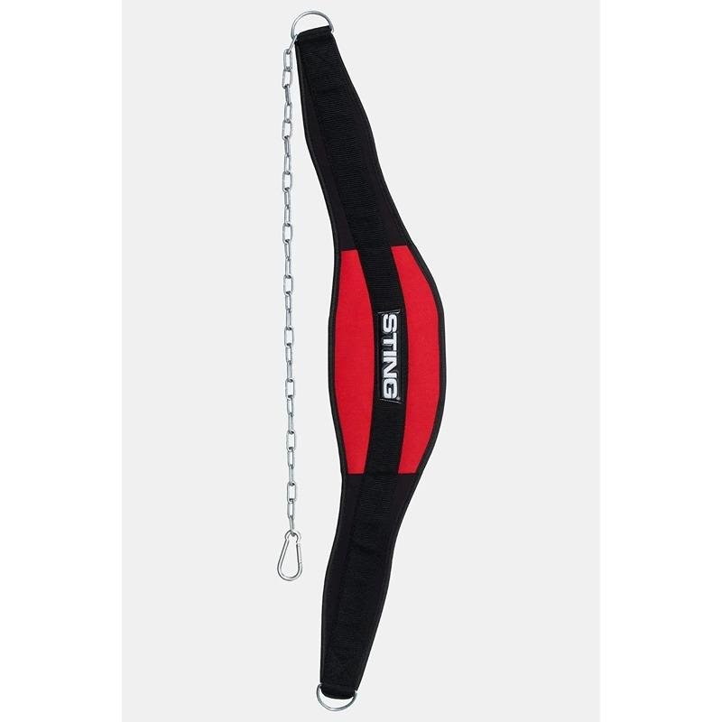 STING 7INCH NEO DIP BELT - STANDARD - BLACK / RED - S1DB-NE71