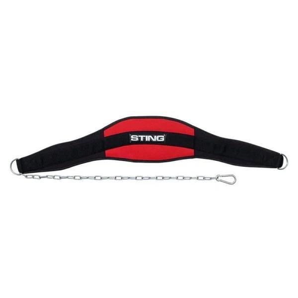 STING 7INCH NEO DIP BELT - STANDARD - BLACK / RED - S1DB-NE71