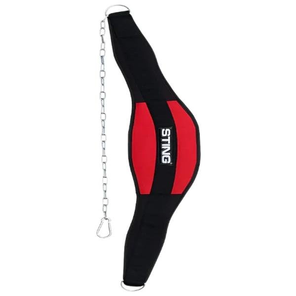 STING 7INCH NEO DIP BELT - STANDARD - BLACK / RED - S1DB-NE71