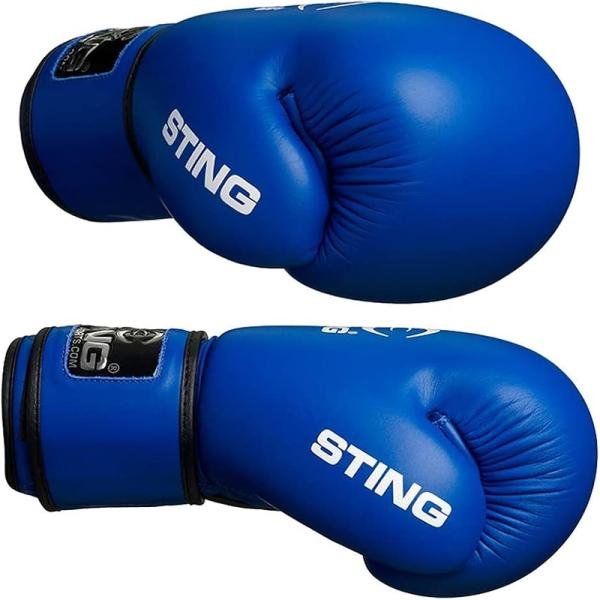 STING COMPETITION AIBA BOXING GLOVE - 12oz - RED - S2AG-0213