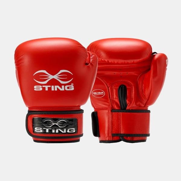 STING COMPETITION AIBA BOXING GLOVE - 12oz - BLUE - S2AG-0313