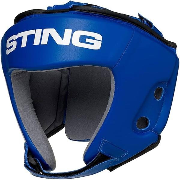 STING COMPETITION AIBA HEAD GUARD - M - RED - S2AH-0202