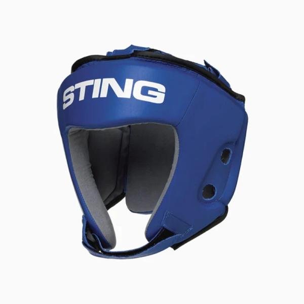 STING COMPETITION AIBA HEAD GUARD - S - BLUE - S2AH-0301