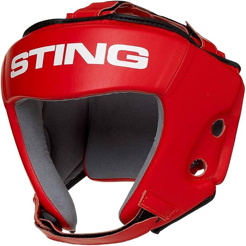 STING COMPETITION AIBA HEAD GUARD - L - BLUE - S2AH-0303