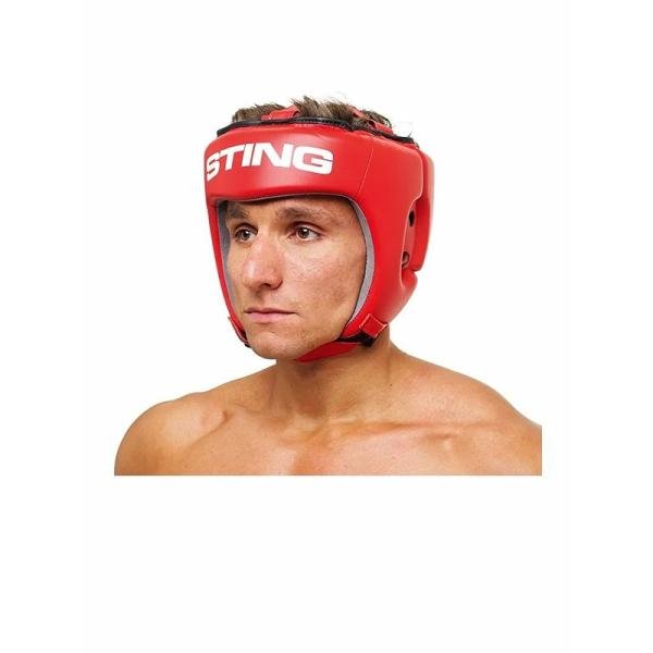 STING COMPETITION AIBA HEAD GUARD - XL - BLUE - S2AH-0304