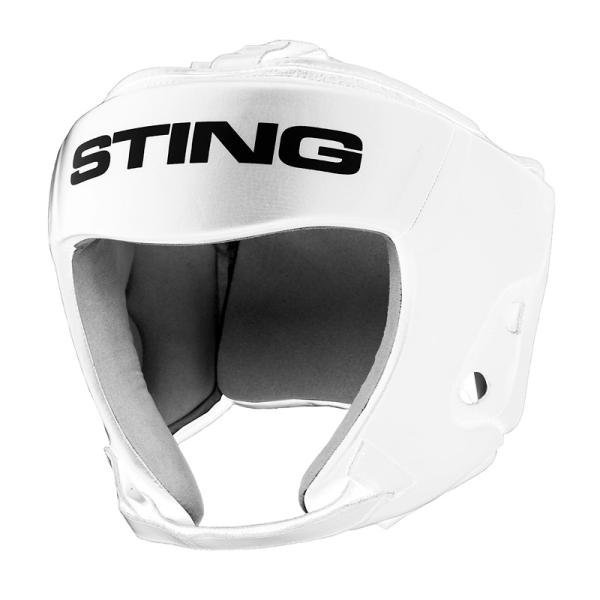STING ORION GEL OPEN FACE HEAD GUARD - L - BLACK - SAH-0103