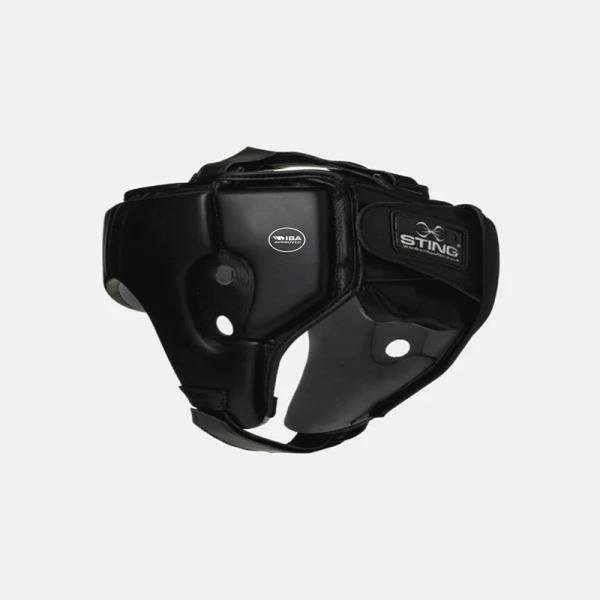 STING ORION GEL OPEN FACE HEAD GUARD - XL - BLACK - SAH-0104