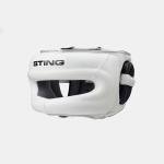 STING EVOLUTION FACE SHIELD - L - WHITE/GOLD - SEFS-12103