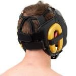 STING EVOLUTION FACE SHIELD - L - WHITE/GOLD - SEFS-12103