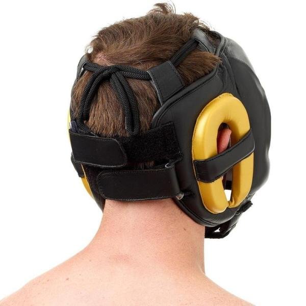 STING EVOLUTION FACE SHIELD - L - WHITE/GOLD - SEFS-12103