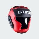 STING ARMALITE FULL FACE HEAD GUARD - XL - BLACK/RED - SHC-0204