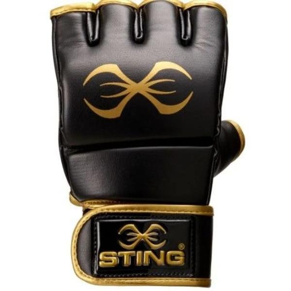 STING GEL HYBRID TRAINING GLOVE - M - BLACK/GOLD - SO9P-GGRM