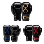 STING ARMA JUNIOR BOXING GLOVE - 6oz - BLACK / AQUA - SPBG-1310