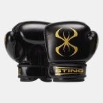 STING ARMA JUNIOR BOXING GLOVE - 4oz - BLACK/ELECTRIC BLUE - SPBG-1809