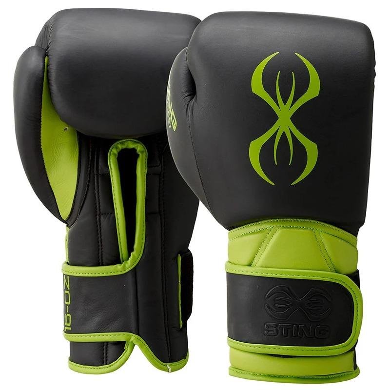 STING PREDATOR TRAINING GLOVE - 14oz - BLACK/RED - SPTG-L1214