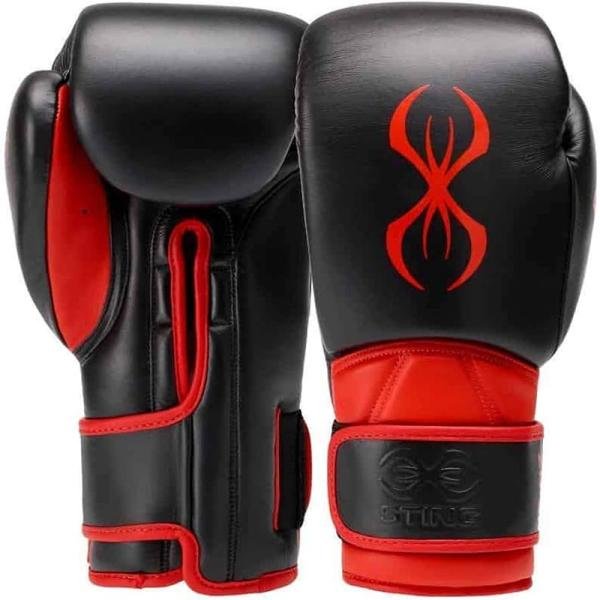 STING PREDATOR TRAINING GLOVE - 14oz - BLACK/RED - SPTG-V215