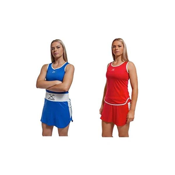 STING FEMALE CALIBRE SKORT - SIZE M - RED - W-ST1029-R02
