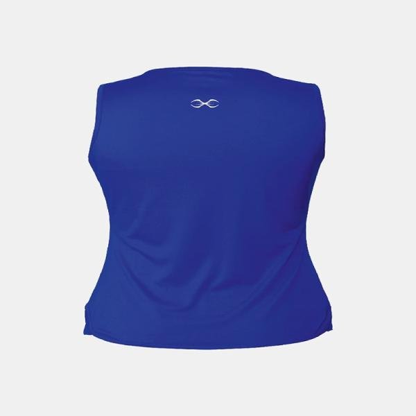 STING FEMALE BOXING METTLE SINGLET - SIZE S - BLUE - W-ST1043-B01