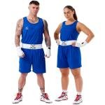 STING FEMALE BOXING METTLE SINGLET - SIZE S - BLUE - W-ST1043-B01