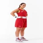 STING FEMALE BOXING METTLE SINGLET - SIZE XS - RED - W-ST1043-R00