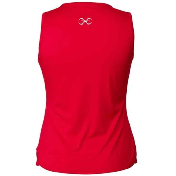 STING FEMALE BOXING METTLE SINGLET - SIZE S - RED - W-ST1043-R01