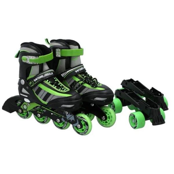 Winmax VITES-RD 2 IN 1 INLINE SKATE RED, L - WME77715AL