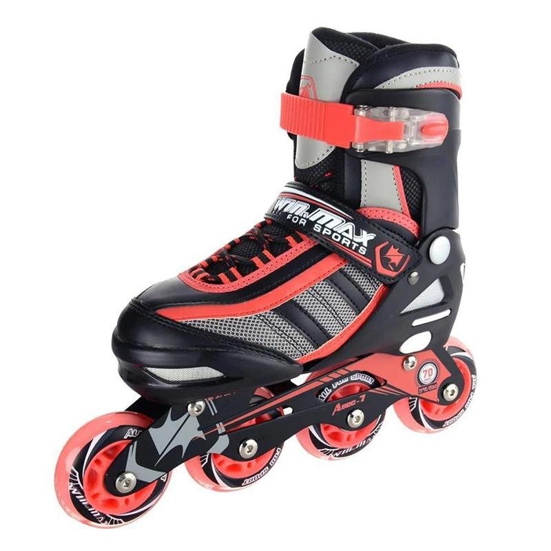 Winmax VITES-RD 2 IN 1 INLINE SKATE RED, M - WME77715AM