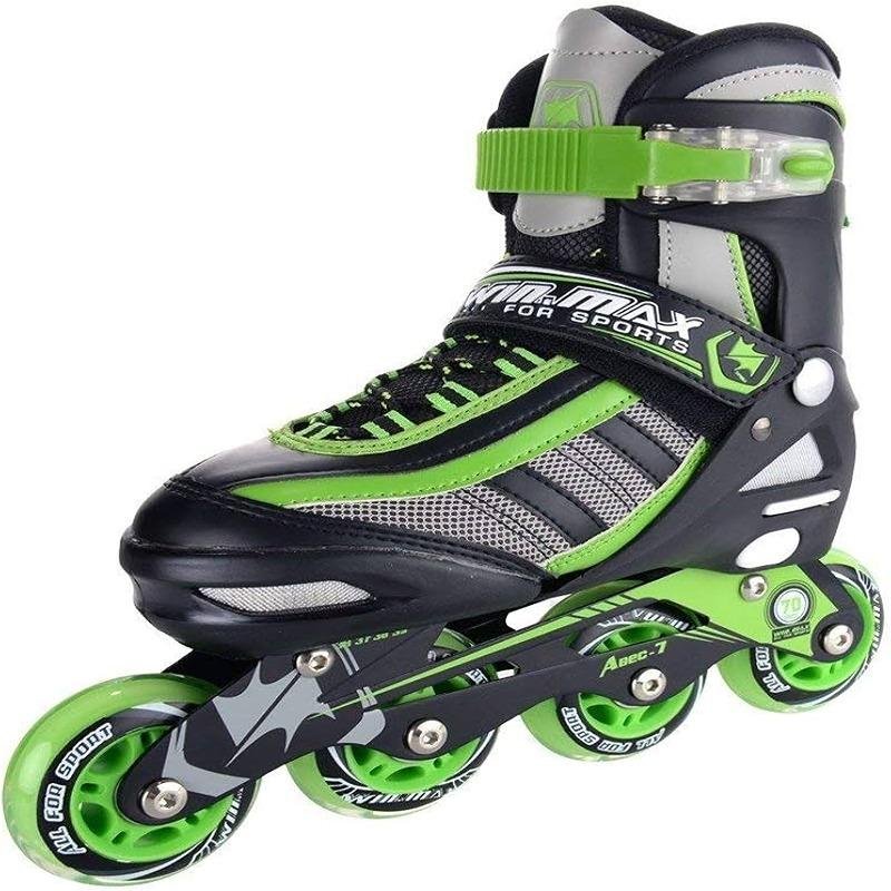 Winmax VITES-GR 2 IN 1 INLINE SKATE GREEN, L - WME77715BL