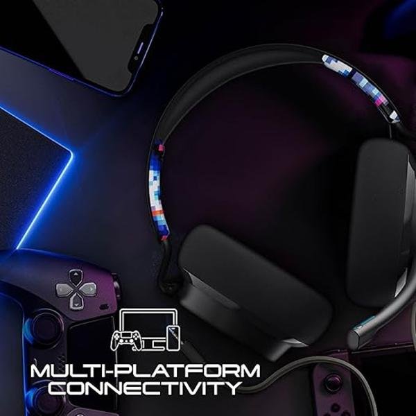 SKULLCANDY SLYR PLAYSTATION GAMING WIRED OVER EAR -BLACK DIGI-HYPE - S6SYY-Q766