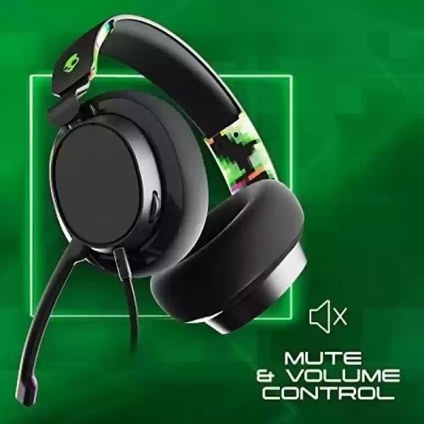 SKULLCANDY SLYR XBOX GAMING WIRED OVER EAR -BLACK DIGI-HYPE - S6SYY-Q763