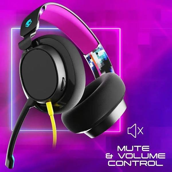 SKULLCANDY SLYR MULTI-PLATFORM GAMING WIRED OVER EAR -BLACK DIGI-HYPE - S6SYY-P003